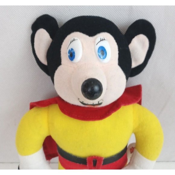 Vintage 1989 Acme Viacom Mighty Mouse Collectible 9" Plush - Picture 2 of 7
